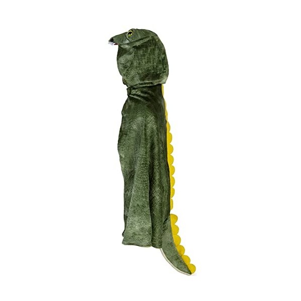 Cape à capuche dinosaure pour enfants et garçons - Cadeau dHalloween - Costume de costumade - Accessoire de déguisement pour