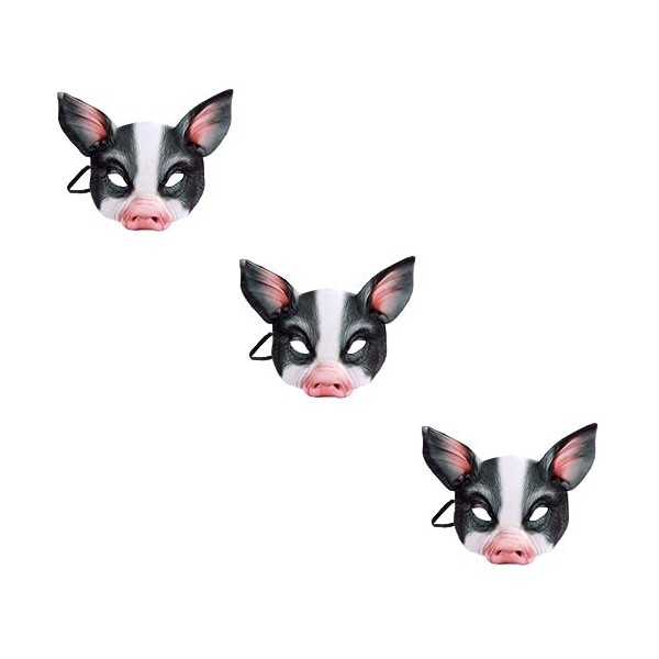 Holibanna 12 Pièces Cochon Animal Enfants Tenues Costume De Jeu De Rôle Halloween Animal Cochon Mascarade Pour Enfants Fête D