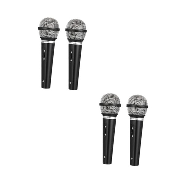 NUOBESTY 10 Pièces Accessoires pour Enfants Microphone Jouets pour Tout-Petits Micro sans Fil Enfant Microphone Jouet Microph