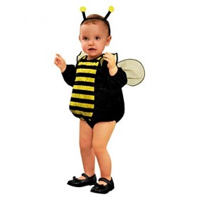 My Other Me Viving Costumes MOM01306 Déguisement d’Abeille pour bébé Taille 0-6 Mois 7-12 Meses