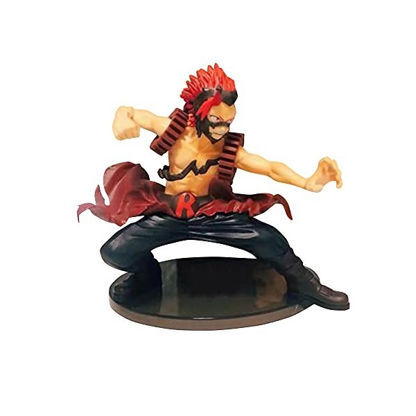 Xinchangda My Hero Academia Kirishima Eijiro Figurine daction personnage de dessin animé en PVC Décoration de bureau 16 cm