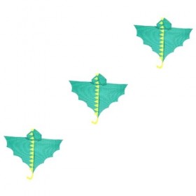 ibasenice 3 Pièces Cape À Capuche De Dinosaure Décoration DHalloween Vêtements Pour Filles Tenues Pour Enfants Déguisement D