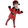 Xiaojiu Robe Noël Bebe Deguisement Pere Noel Bebe Fille Déguisement De Sorcière Enfant,Deguisement Halloween Robe Noel Fille 