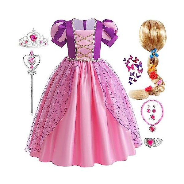 Kit accessoires princesse Raiponce™ fille - Vegaooparty