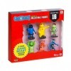 Toikido- Animals Lot de 8 Figurines de Collection Gang Beasts, GB2070, Multi-Coloured