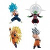 Dragon Ball Super Adverge 2" Figures Box Set 4 - Super Saiyan Vegito, Zamasu, Super Saiyan 3 Goku, Ultra Instinct Goku, 8661