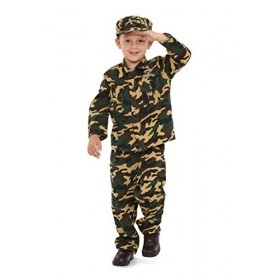 Dress Up America Costume de soldat de luxe pour enfants