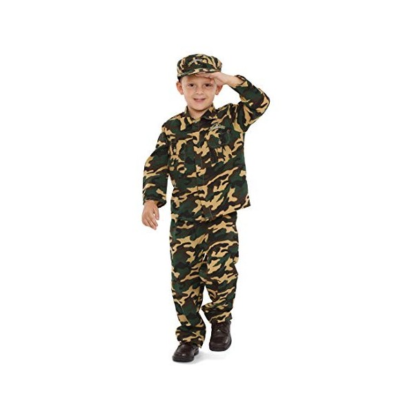 Dress Up America Costume de soldat de luxe pour enfants