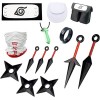 UUUPSL Anime Accessoires de Cosplay Anime Jouet en Plastique Anime Accessoire de Costume Kit Anime Bandeau Collier Bague Sac 