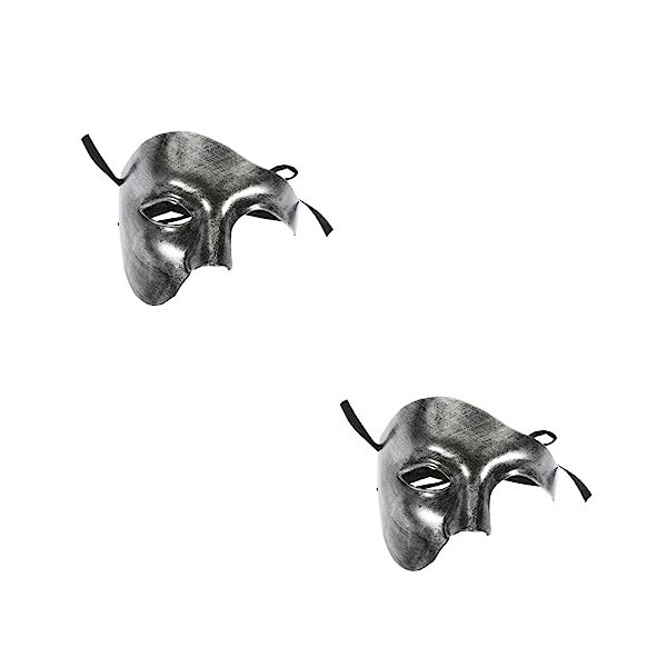 Toyvian 5 Pièces Demi-Visage Un Masque Pour Les Yeux Princesse Fête Fournitures Or Accessoires Jeu De Rôle Costume Vénitien F