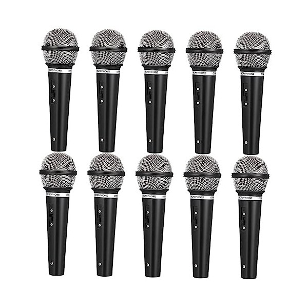 STOBOK 8 Pcs Enfants Accessoires Microphone sans Fil Micro Enfant Playset Echo Microphone Enfants Microphone Jouets Enfant Mi