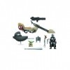 Collect Star Wars Mission Fleet Le Mandalorien et lenfant Speeder Bike et figurines 2 x 2,5" Protégez lenfant !