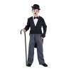 DISBACANAL Déguisement Charles Chaplin enfant - 10 an