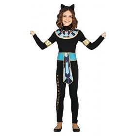 Fiestas Guirca DÉGUISEMENT BASTET DÉESSE ÉGYPTIENNE Chat Fille