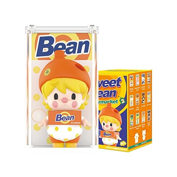 POP MART Sweet Bean Animalss Playing Series - Personnage articulé de 6,3 cm - Cadeau de qualité supérieure pour femme - Boît