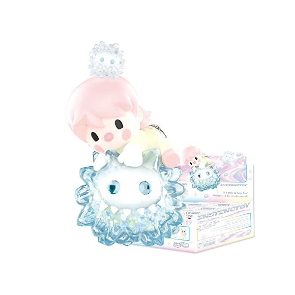POP MART Sweet Bean Animalss Playing Series - Personnage articulé de 6,3 cm - Cadeau de qualité supérieure pour femme - Boît