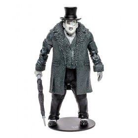 Bandai - DC Gaming - Figurine Penguin Gold Label McFarlane 17cm - Batman Arkham City - The Penguin - TM15494