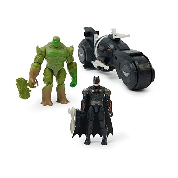 DC Comics 6064766 4inVeh BattleBikewFigs