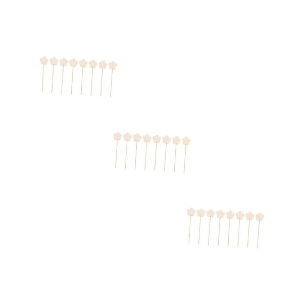 ibasenice 40 Pièces Costume De Princesse Enfants Jouets Bricolage Art Vos Accessoires De Jeu Fée Inachevée Blanc Pour En Bois