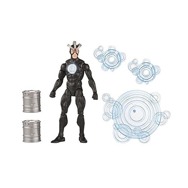 Marvel Hasbro Legends Series X-Men, Figurine de Collection Marvel’s Havok de 15 cm avec 3 Accessoires et 2 pièces Build-a-Fig