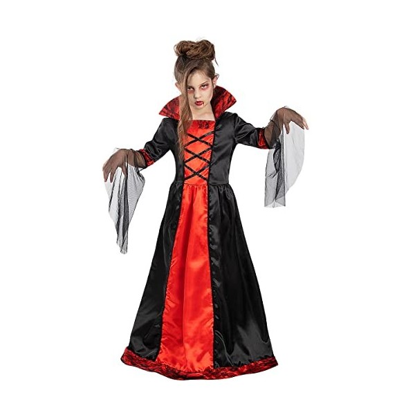 Funidelia | Déguisement vampire pour fille Halloween, Horreur, Dracula, Vampire - Déguisement pour enfant et accessoires pour