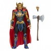 Marvel Legends Thor: Love and Thunder, Figurine de Collection Star-Lord de 15 cm, 2 Accessoires, 1 pièce Build-a-Figure
