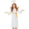 Funidelia | Déguisement ange avec auréole et ailes pour fille et garçon Noël, Crèche de Noël - Déguisement pour enfant et acc