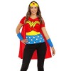 Funidelia | Kit Wonder Woman pour Femme Super héros, DC Comics - Déguisement pour Adultes et Accessoires pour Halloween, Carn