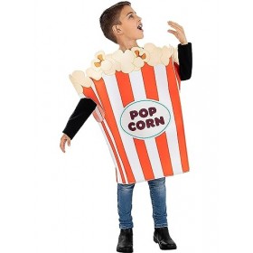Funidelia | Déguisement Pop Corn pour fille et garçon Déguisement pour enfant et accessoires pour Halloween, carnaval et fête