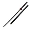 damdos Accessoire pour Halloween pour Demon of Slayer Cosplay Épée Mousse PU 80 cm Tomioka Giyuu Kamado Tanjirou Épée Cadeaux