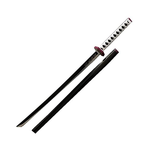 damdos Accessoire pour Halloween pour Demon of Slayer Cosplay Épée Mousse PU 80 cm Tomioka Giyuu Kamado Tanjirou Épée Cadeaux