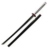 damdos Accessoire pour Halloween pour Demon of Slayer Cosplay Épée Mousse PU 80 cm Tomioka Giyuu Kamado Tanjirou Épée Cadeaux