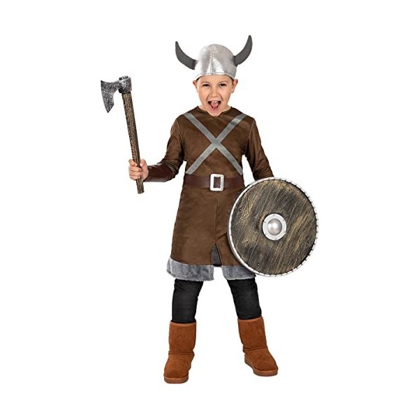 Funidelia | Déguisement Viking pour garçon Nordique, Valkyrie, Barbare, Vikings - Déguisement pour enfant et accessoires pour