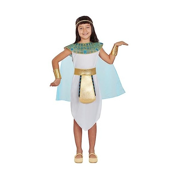Funidelia | Déguisement Cléopâtre pour fille Égypte, Pharaon, Reine d’Égypte, Pays - Déguisement pour enfant et accessoires p