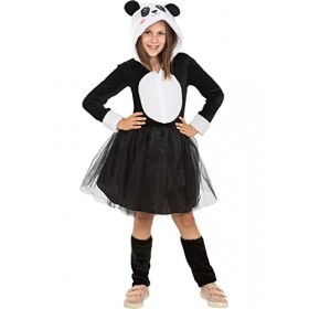 Funidelia | Déguisement panda pour fille Animaux, Ours - Déguisement pour enfant et accessoires pour Halloween, carnaval et f
