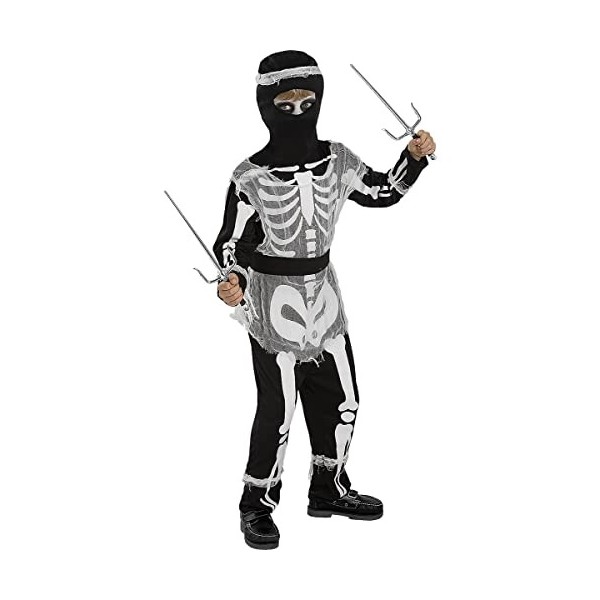 Funidelia | Déguisement Ninja squelette zombie pour garçon Mort-vivant, Horreur - Déguisement pour enfant et accessoires pour