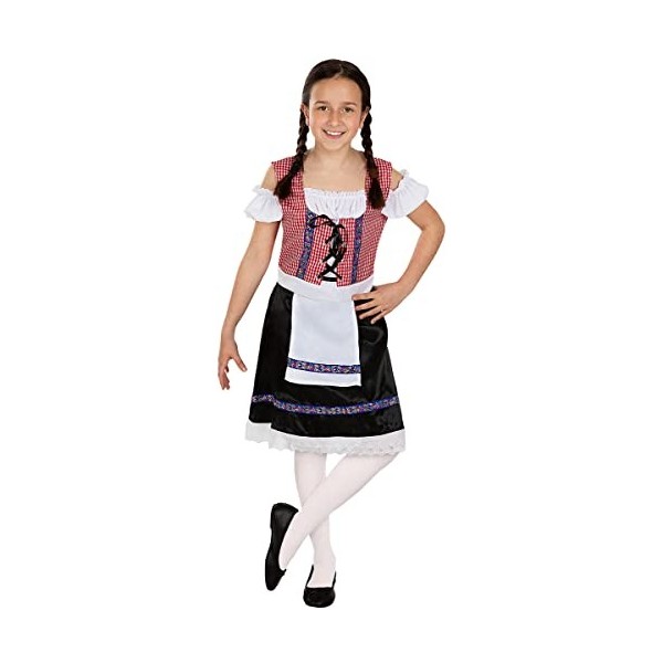Funidelia | Déguisement Oktoberfest pour fille Tyrolienne, Bavarois, Oktoberfest, Allemagne - Déguisement pour enfant et acce