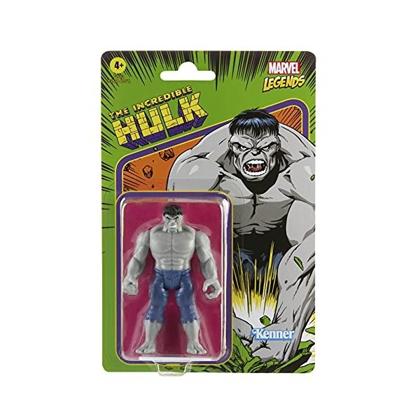 Hasbro Marvel Legends Retro 375 figurine de collection Grey Hulk