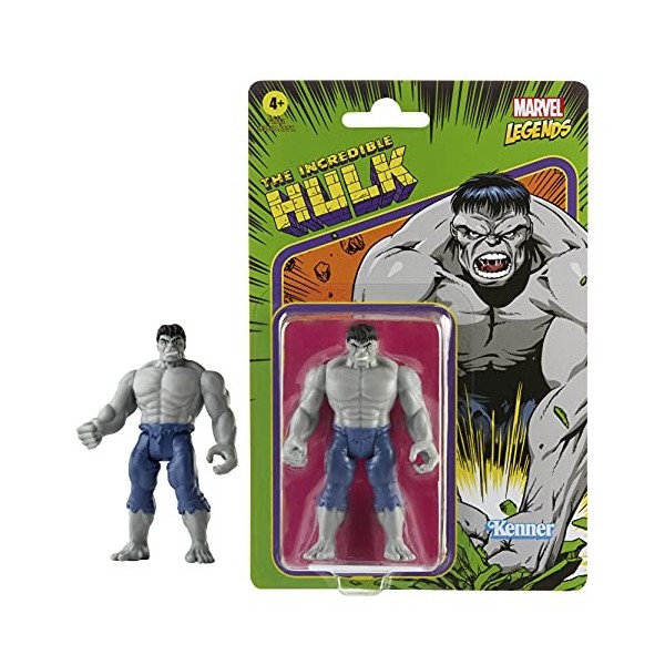 Hasbro Marvel Legends Retro 375 figurine de collection Grey Hulk