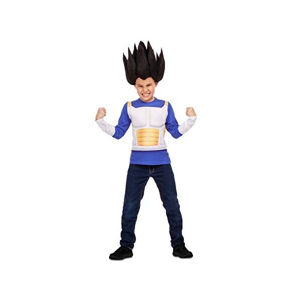 My Other Me T-shirt déguisement Vegeta taille 6-8 ans