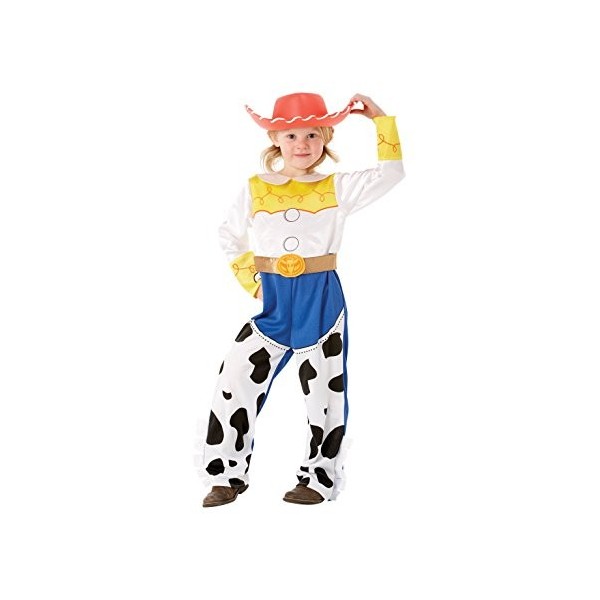 Rubies Déguisement Officiel de Jessie de Disney&nbsp;Toy&nbsp;Story pour Enfant, par Rubie&nbsp;–&nbsp;Taille&nbsp;S