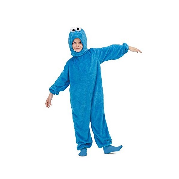My Other Me Déguisement de base cookie monster taille 5-6 ans
