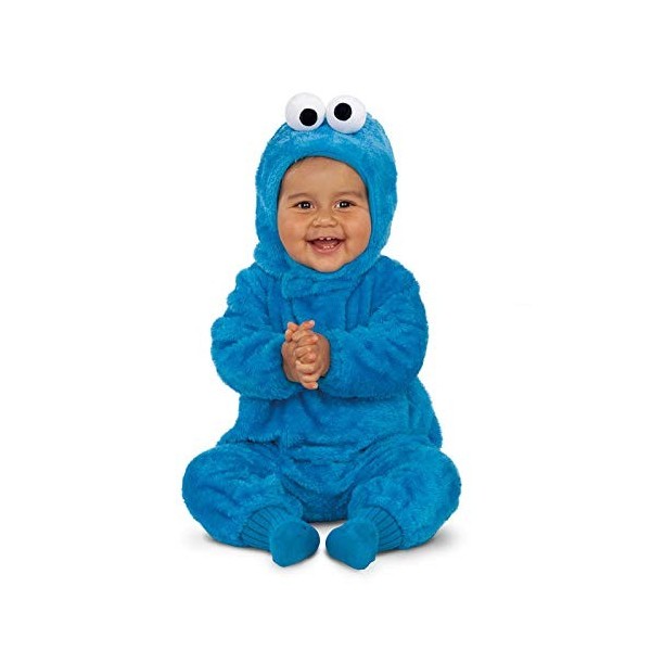 My Other Me Déguisement de base cookie monster taille 0-6 mois