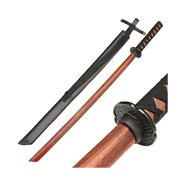 NIANXINN Abynow Slayers Blade Cos Épée En Bois, Accessoires DArmes En Bois, Accessoires de Jeu de Rôle, Convient Aux Amateu