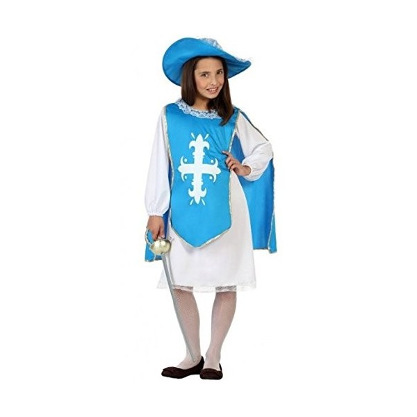 Atosa - 23668 - Costume - Déguisement De Mousquetaire - Fille - Taille 4