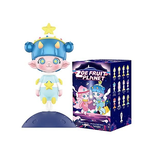 POP MART Zoe Fantastic Museum Series 1 boîte de 6,3 cm Personnage articulé de qualité supérieure Cadeau pour femme Boîte aveu