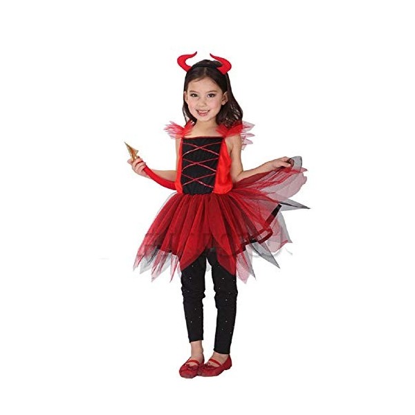 Inception Pro Infinite Taille L - 6/7 Ans - Costume - Déguisement - Carnaval - Halloween - Petit Diable - Diable - Démon - En