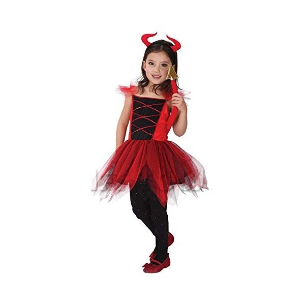 Inception Pro Infinite Taille L - 6/7 Ans - Costume - Déguisement - Carnaval - Halloween - Petit Diable - Diable - Démon - En