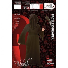 Wicked Costumes Costume de déguisement de Fantaisie de Reaper denfants pour des garçons Grand 