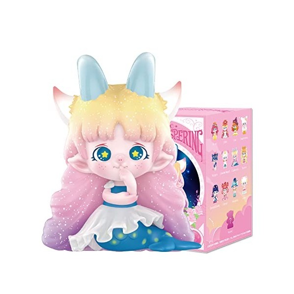 POP MART Zoe Fantastic Museum Series 1 boîte de 6,3 cm Personnage articulé de qualité supérieure Cadeau pour femme Boîte aveu